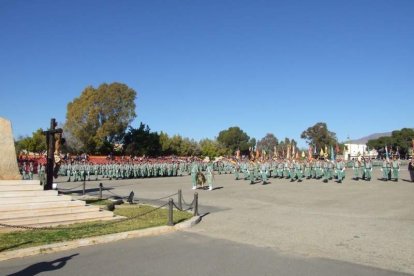 La Brigada de la Legión recuerda el Combate de Edchera, el acto militar estuvo presidido por el general de división, jefe de las Fuerzas L
