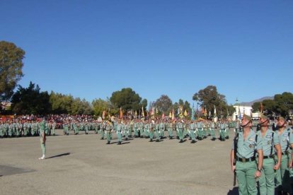 La Brigada de la Legión recuerda el Combate de Edchera, el acto militar estuvo presidido por el general de división, jefe de las Fuerzas L