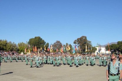 La Brigada de la Legión recuerda el Combate de Edchera, el acto militar estuvo presidido por el general de división, jefe de las Fuerzas L