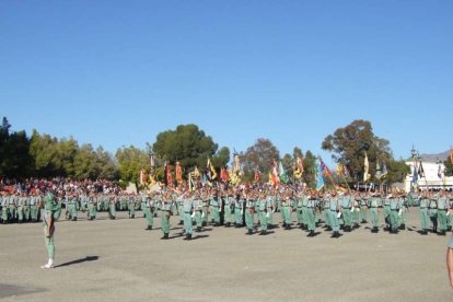La Brigada de la Legión recuerda el Combate de Edchera, el acto militar estuvo presidido por el general de división, jefe de las Fuerzas L