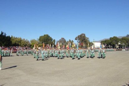 La Brigada de la Legión recuerda el Combate de Edchera, el acto militar estuvo presidido por el general de división, jefe de las Fuerzas L