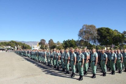 La Brigada de la Legión recuerda el Combate de Edchera, el acto militar estuvo presidido por el general de división, jefe de las Fuerzas L