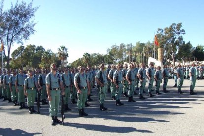 La Brigada de la Legión recuerda el Combate de Edchera, el acto militar estuvo presidido por el general de división, jefe de las Fuerzas L