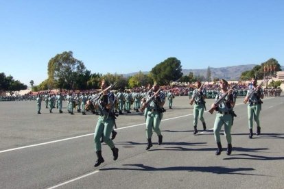 La Brigada de la Legión recuerda el Combate de Edchera, el acto militar estuvo presidido por el general de división, jefe de las Fuerzas L