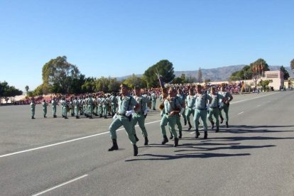 La Brigada de la Legión recuerda el Combate de Edchera, el acto militar estuvo presidido por el general de división, jefe de las Fuerzas L