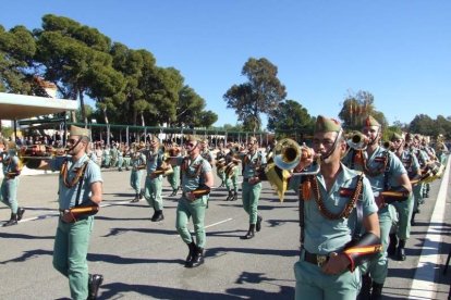 La Brigada de la Legión recuerda el Combate de Edchera, el acto militar estuvo presidido por el general de división, jefe de las Fuerzas L