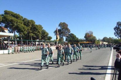 La Brigada de la Legión recuerda el Combate de Edchera, el acto militar estuvo presidido por el general de división, jefe de las Fuerzas L