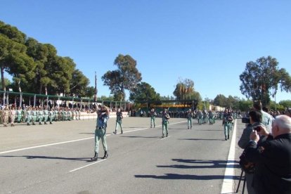 La Brigada de la Legión recuerda el Combate de Edchera, el acto militar estuvo presidido por el general de división, jefe de las Fuerzas L