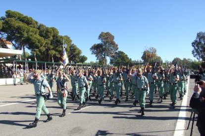 La Brigada de la Legión recuerda el Combate de Edchera, el acto militar estuvo presidido por el general de división, jefe de las Fuerzas L