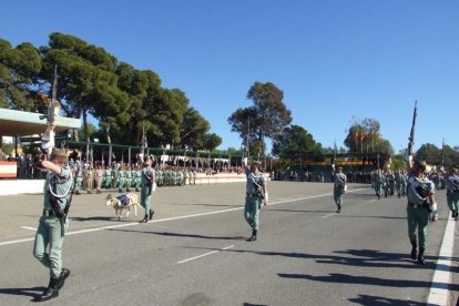 La Brigada de la Legión recuerda el Combate de Edchera, el acto militar estuvo presidido por el general de división, jefe de las Fuerzas L