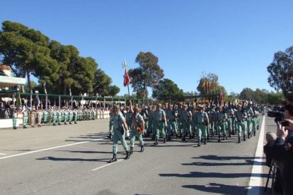 La Brigada de la Legión recuerda el Combate de Edchera, el acto militar estuvo presidido por el general de división, jefe de las Fuerzas L