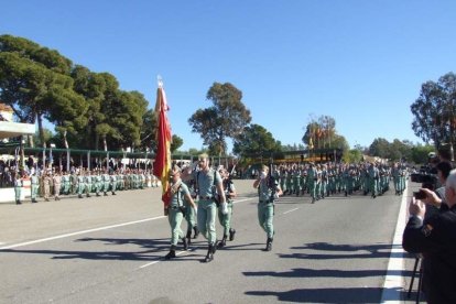 La Brigada de la Legión recuerda el Combate de Edchera, el acto militar estuvo presidido por el general de división, jefe de las Fuerzas L