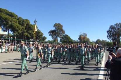 La Brigada de la Legión recuerda el Combate de Edchera, el acto militar estuvo presidido por el general de división, jefe de las Fuerzas L
