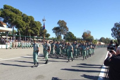 La Brigada de la Legión recuerda el Combate de Edchera, el acto militar estuvo presidido por el general de división, jefe de las Fuerzas L