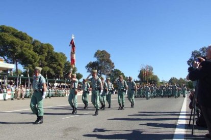 La Brigada de la Legión recuerda el Combate de Edchera, el acto militar estuvo presidido por el general de división, jefe de las Fuerzas L