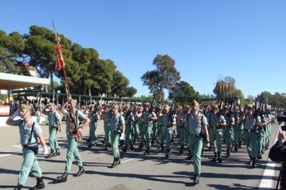 La Brigada de la Legión recuerda el Combate de Edchera, el acto militar estuvo presidido por el general de división, jefe de las Fuerzas L