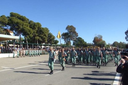 La Brigada de la Legión recuerda el Combate de Edchera, el acto militar estuvo presidido por el general de división, jefe de las Fuerzas L