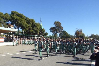 La Brigada de la Legión recuerda el Combate de Edchera, el acto militar estuvo presidido por el general de división, jefe de las Fuerzas L