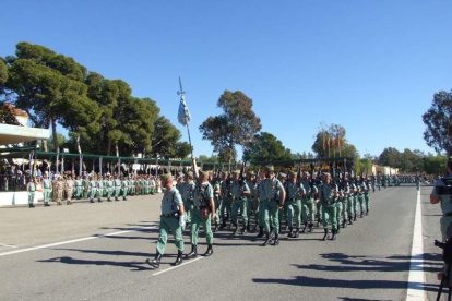 La Brigada de la Legión recuerda el Combate de Edchera, el acto militar estuvo presidido por el general de división, jefe de las Fuerzas L