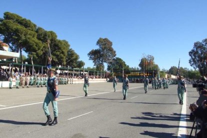 La Brigada de la Legión recuerda el Combate de Edchera, el acto militar estuvo presidido por el general de división, jefe de las Fuerzas L