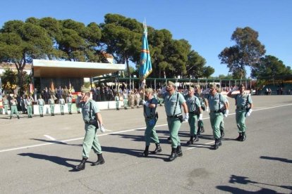 La Brigada de la Legión recuerda el Combate de Edchera, el acto militar estuvo presidido por el general de división, jefe de las Fuerzas L