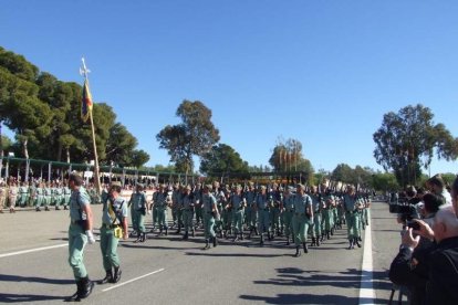 La Brigada de la Legión recuerda el Combate de Edchera, el acto militar estuvo presidido por el general de división, jefe de las Fuerzas L