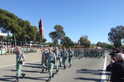 La Brigada de la Legión recuerda el Combate de Edchera, el acto militar estuvo presidido por el general de división, jefe de las Fuerzas L