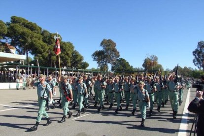 La Brigada de la Legión recuerda el Combate de Edchera, el acto militar estuvo presidido por el general de división, jefe de las Fuerzas L