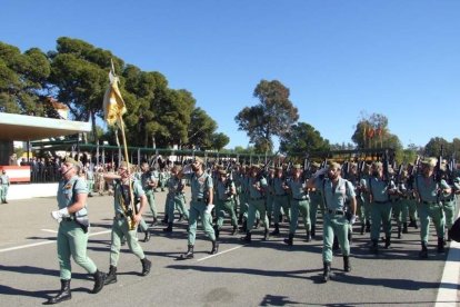 La Brigada de la Legión recuerda el Combate de Edchera, el acto militar estuvo presidido por el general de división, jefe de las Fuerzas L