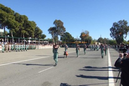 La Brigada de la Legión recuerda el Combate de Edchera, el acto militar estuvo presidido por el general de división, jefe de las Fuerzas L