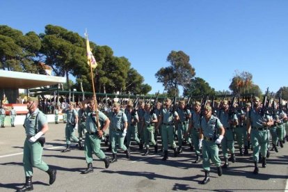 La Brigada de la Legión recuerda el Combate de Edchera, el acto militar estuvo presidido por el general de división, jefe de las Fuerzas L