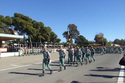 La Brigada de la Legión recuerda el Combate de Edchera, el acto militar estuvo presidido por el general de división, jefe de las Fuerzas L
