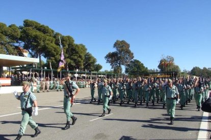 La Brigada de la Legión recuerda el Combate de Edchera, el acto militar estuvo presidido por el general de división, jefe de las Fuerzas L