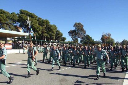La Brigada de la Legión recuerda el Combate de Edchera, el acto militar estuvo presidido por el general de división, jefe de las Fuerzas L