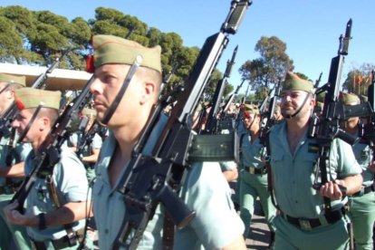 La Brigada de la Legión recuerda el Combate de Edchera, el acto militar estuvo presidido por el general de división, jefe de las Fuerzas L