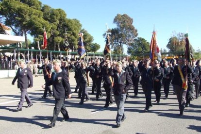 La Brigada de la Legión recuerda el Combate de Edchera, el acto militar estuvo presidido por el general de división, jefe de las Fuerzas L