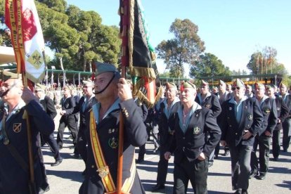 La Brigada de la Legión recuerda el Combate de Edchera, el acto militar estuvo presidido por el general de división, jefe de las Fuerzas L