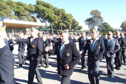 La Brigada de la Legión recuerda el Combate de Edchera, el acto militar estuvo presidido por el general de división, jefe de las Fuerzas L