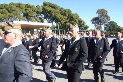 La Brigada de la Legión recuerda el Combate de Edchera, el acto militar estuvo presidido por el general de división, jefe de las Fuerzas L