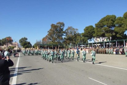 La Brigada de la Legión recuerda el Combate de Edchera, el acto militar estuvo presidido por el general de división, jefe de las Fuerzas L
