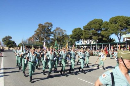 La Brigada de la Legión recuerda el Combate de Edchera, el acto militar estuvo presidido por el general de división, jefe de las Fuerzas L