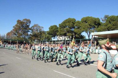 La Brigada de la Legión recuerda el Combate de Edchera, el acto militar estuvo presidido por el general de división, jefe de las Fuerzas L