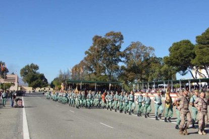 La Brigada de la Legión recuerda el Combate de Edchera, el acto militar estuvo presidido por el general de división, jefe de las Fuerzas L