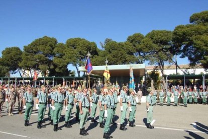 La Brigada de la Legión recuerda el Combate de Edchera, el acto militar estuvo presidido por el general de división, jefe de las Fuerzas L