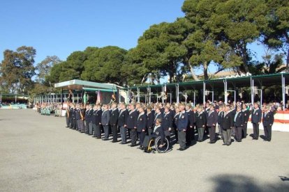 La Brigada de la Legión recuerda el Combate de Edchera, el acto militar estuvo presidido por el general de división, jefe de las Fuerzas L