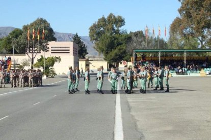La Brigada de la Legión recuerda el Combate de Edchera, el acto militar estuvo presidido por el general de división, jefe de las Fuerzas L
