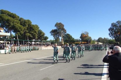 La Brigada de la Legión recuerda el Combate de Edchera, el acto militar estuvo presidido por el general de división, jefe de las Fuerzas L