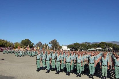 La Brigada de la Legión recuerda el Combate de Edchera, el acto militar estuvo presidido por el general de división, jefe de las Fuerzas L