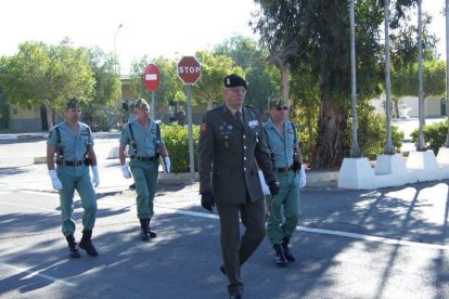 La Brigada de la Legión recuerda el Combate de Edchera, el acto militar estuvo presidido por el general de división, jefe de las Fuerzas L