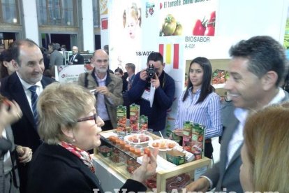Primera jornada de la Feria Agrícola de Berlín.